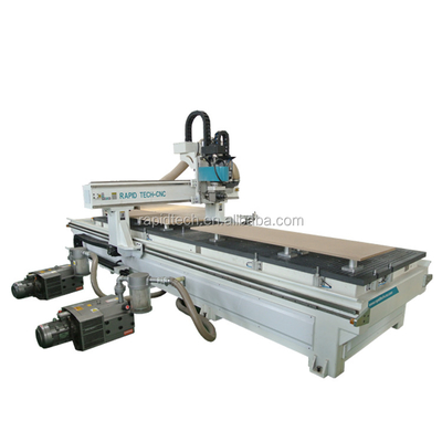 Machinery Repair Shops 4 Axis CNC Router For Wood Cutting Machine With Saw Blade