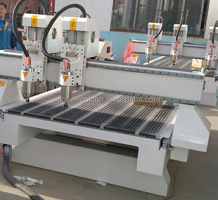 3kw Double Axles Cnc Router Wood Carving Machine 1300*2500mm